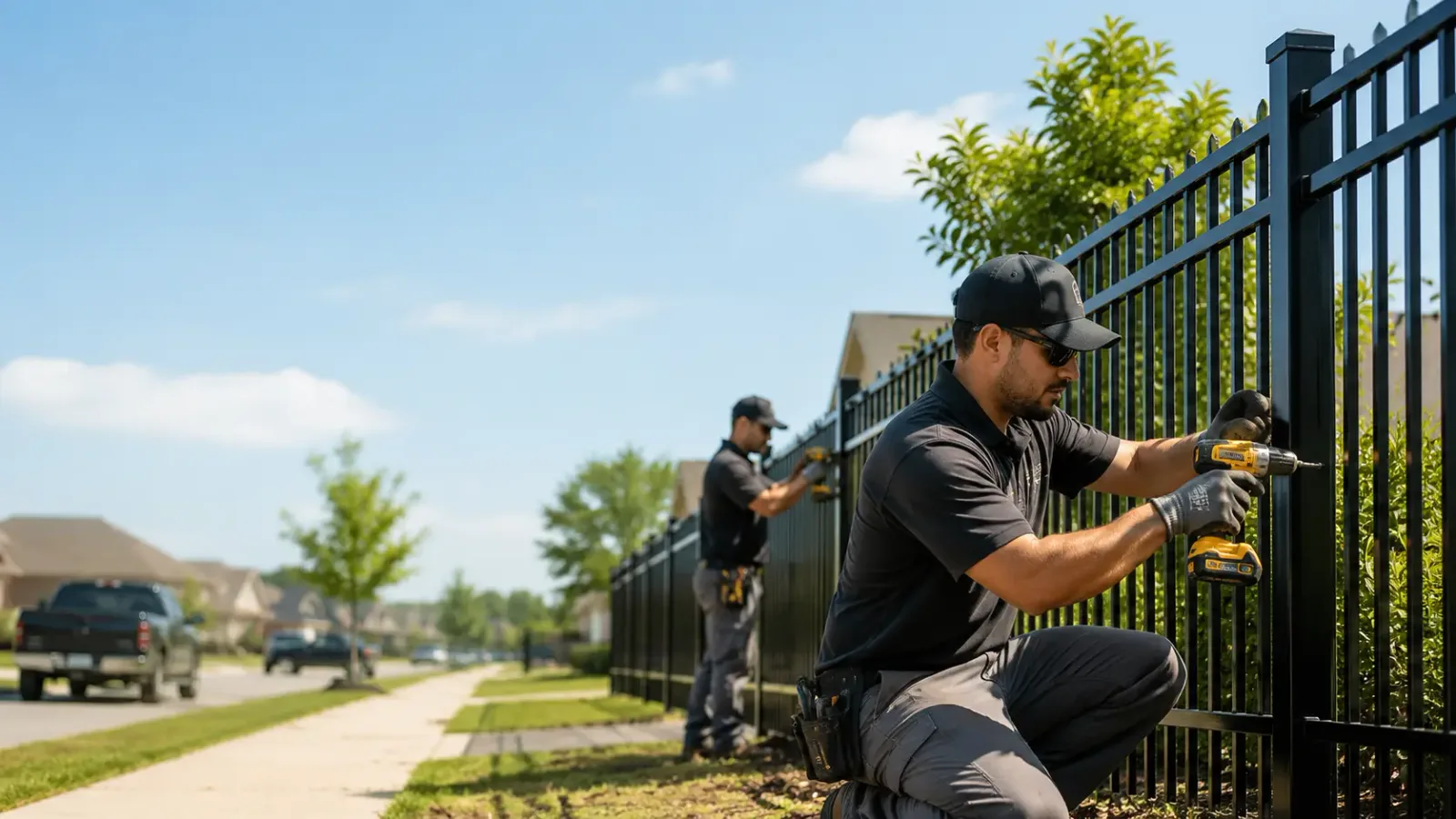 Metal Fence Installation in Batavia, IA